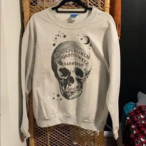 Urban outfitters, M, white/grey crew neck sweater